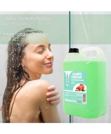 Desmabel Pomegranate Essence Family Shampoo Carafe Shampoo Professional Hairdressing Shampoo Paraben Free Ph 5.5 Daily Use. Gentle Formula 5000 ml - Buy Online on GoSupps.com