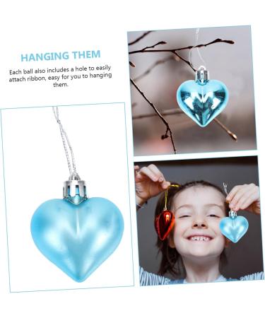 ifundom 24 Pcs Valentine's Day Pendant Trinkets Baby Heart-Shaped Bluex2pcs 5x4cmx2pcs - Buy Online on GoSupps.com