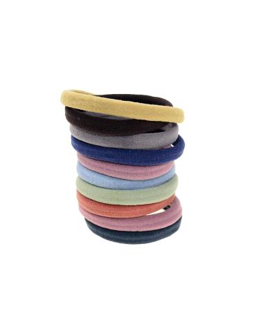 60 Pack Neutral Color Nylon Seamless Elastic Ponytail Holders - Women Hair Ties - Buy Online on GoSupps.com