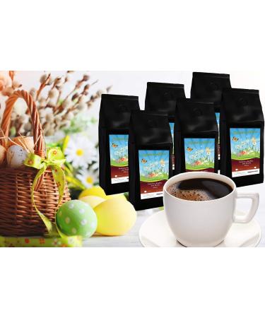 Easter Coffee Box - 6 Gourmet Ground Coffees Gift Set | Perfect Easter Gift | International Shipping - Buy Online on GoSupps.com