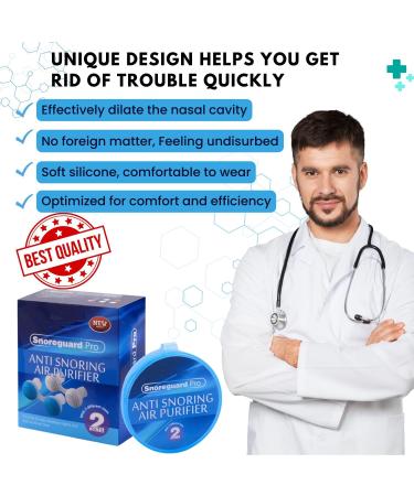 Crethinkaty Nose Clip Air Purifier - Ventilation Nostril Dilator for Effortless Breathing & Comfortable Sleep | International Shipping Available - Buy Online on GoSupps.com