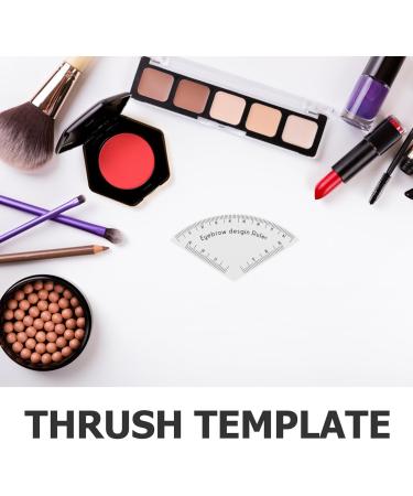 Mobestech Gabarit de Dessin des Sourcils R utilisable 1 Pi ce R gle de Guidage et Mesure pour Maquillage Permanent Outil Pr cis pour Mise Sym trique des Sourcils D butants et Retouches - Buy Online on GoSupps.com