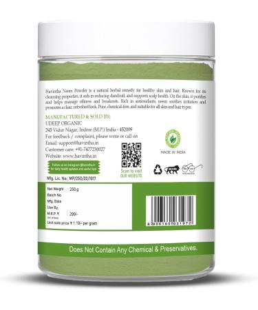 Havintha Poudre De Neem Naturelle Azadirachta Indica 227 G | - Buy Online on GoSupps.com