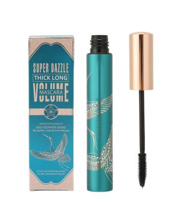 Verdant Touch Curling Eyelash Extension Mascara - Waterproof Silk Fiber Mascara - Portable Long Lasting Mascara - 8g - for Travel Home