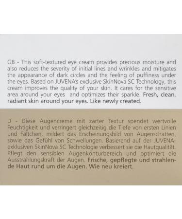 Juvena Skin Energy Moisture Eye Cream for Women - 15 ml Hydrating Formula - Revitalize and Refresh Eyes - Buy Online on GoSupps.com