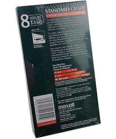 Maxell T-160 Std Standard Grade Videocassette - Buy Online on GoSupps.com
