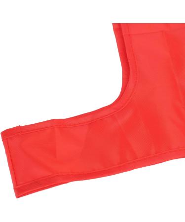 Cognitive Vest - Skin-Friendly Red Learning Mesh Vest for Teachers | Soft Polyester | International Shipping - Buy Online on GoSupps.com