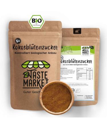 kg ORGANIC coconut blossom sugar | controlled organic cultivation | sugar substitute | natural sugar | coconut blossoms 5 kg (1 pack)