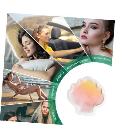 of 6 Beauty Bag Facial Treatment with Questions Underlay Eye Pads Cooling Pads for Eyes Heated Eye Skin Care Pink Eyes Face PVC - Buy Online on GoSupps.com