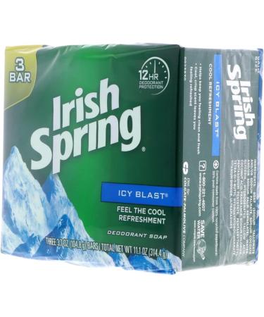 Buy Irish Spring Icy Blast Bath Bars - 4 oz Pack of 6 | International Shipping - Buy Online on GoSupps.com