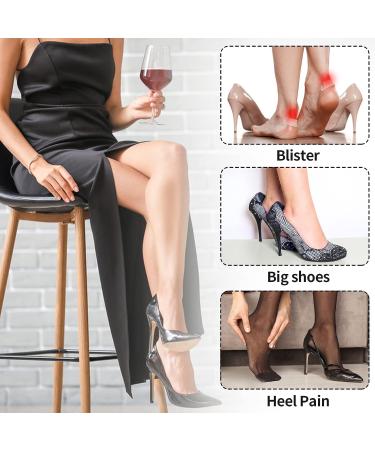 Molain High Heel Pads Inserts Liners for Blister Prevention - Beige & Black, 3 Pairs - Buy Online on GoSupps.com