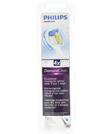 Philips Sonicare DiamondClean Compact Toothbrush Heads - Pack of 4 (HX6074/26) - Buy Online on GoSupps.com