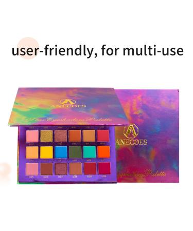 Rainbow Eyeshadow Palette 30 Ultra Pigmented Matte & Shimmer Shades | Professional Makeup Set for Vibrant Looks | International Shipping Available - Buy Online on GoSupps.com