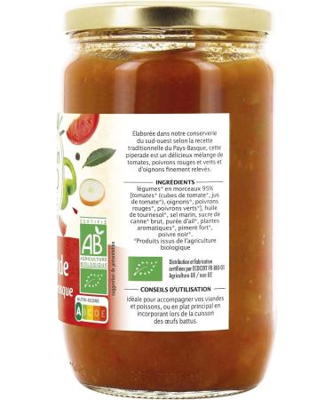 Jardin BIO tic - Piperade 650g 650 g (Lot de 1) - Buy Online on GoSupps.com
