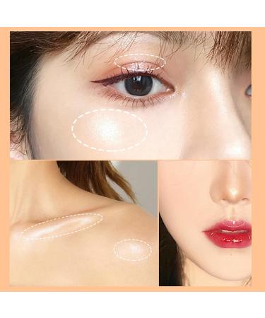 /L Highlighter Powder Shimmer Powder Highlight and Highlighter Palette Makeup Illuminator Powder Highlighter Applied B - Buy Online on GoSupps.com