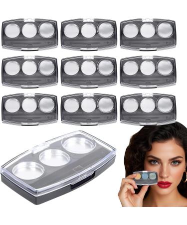  Mimoqk Compact Eyeshadow Pan Holder Customizable Makeup Palette Lightweight Cosmetic Organizer Strong Closure Easy to Carry for Beauty Lovers and Artists - Buy Online on GoSupps.com