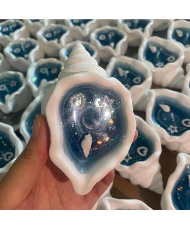 Conch Shell Candles - Handmade Aromatherapy Beach Candles | Long Burn Soy Wax with Sandalwood Fragrance - Buy Online on GoSupps.com