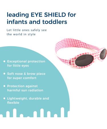 Baby Banz Adventure Sunglasses Pink Check 2-5 Years - UV Protection for Kids - Buy Online on GoSupps.com