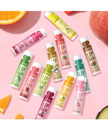 12 Piece Lip Balm Party Pack Lip Balm Moisturizing lip balm Fruit flavor lip balm Sweet Moisturizing lipstick Perfect for Gifting Lip Balm Gift Set Pastry Edition Moisturizing and Easy-to-Apply - Buy Online on GoSupps.com