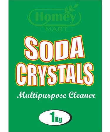 4 x Soda Crystals Multipurpose Cleaner Cleans Washing Machine Sinks Drains Laundry Stain Remover - 1.2 kg - Buy Online on GoSupps.com