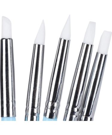 Moum Routes Clay Dot Tools 5-Piece Silicone Pen Set for Sculpting Nail Art Ceramic Crafts & Oil Painting - Buy Online on GoSupps.com