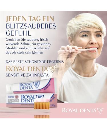 Royal Denta Gold Super Soft Toothbrush Set - 4 Pieces for Sensitive Teeth & Gums | Extra Long Bristles for Effective Interdental Cleaning - Buy Online on GoSupps.com