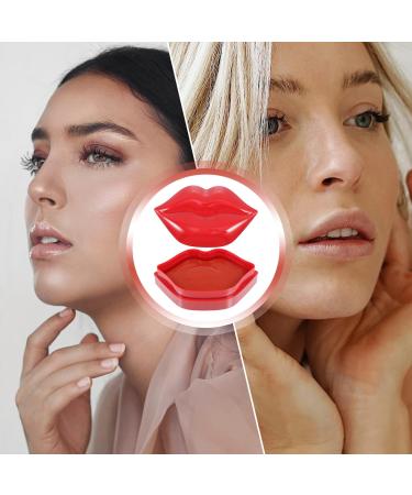 Veemoon Masque L vres Hydratant Lot De 20 Masques Taille Portable Soin R parateur Nuit Protection Douce Pour L vres S ches Usage Sommeil Bo te Rouge - Buy Online on GoSupps.com