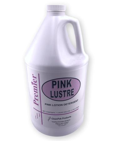 P108 Pink Lustre 1 Gallon Pink Gentle Fragrance For use in Dishes Pots and Pans Works Great with Hard Waterh Hard Water