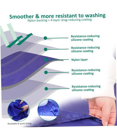 Pull Leaves for Hospital Bed | Loop Leaves for Patient Transfer | 46x30 Inch Breathable & Washable Draw Sheets for Elderly Care - Buy Online on GoSupps.com