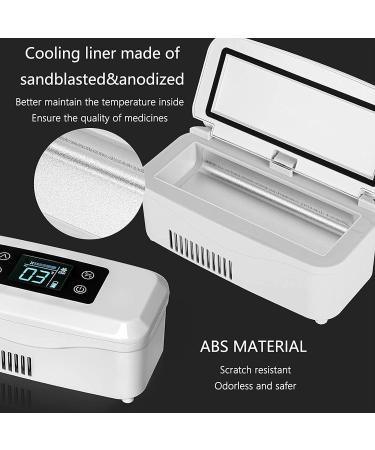 Portable Insulin Organizer Cooler Box - Medical Refrigerator Travel Case | LED Display | Insulin Storage Box - Buy Online on GoSupps.com