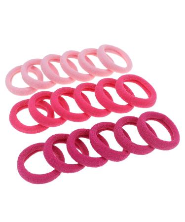 100 Pack Pink Nylon Hair Bands for Baby Girls - Small Hair Ropes in Pretty Pink Shade - Buy Online on GoSupps.com