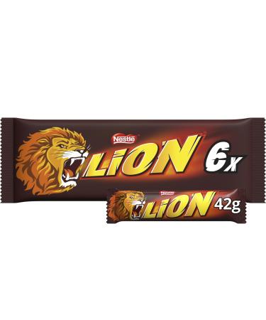 Nestl Lion Nestl Lion Chocolate - Chocolate Bars - 6 bars of 42g