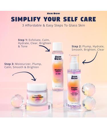 Moon Milk Snail Mucin Moisturizer Gel Cream (3.52 oz) Korean Snail Mucin Serum Cream that Replenishes Moisture & Leaves Skin Brighter Plumper Soothed & Smooth 3.52 Fl Oz (Pack of 1) - Buy Online on GoSupps.com