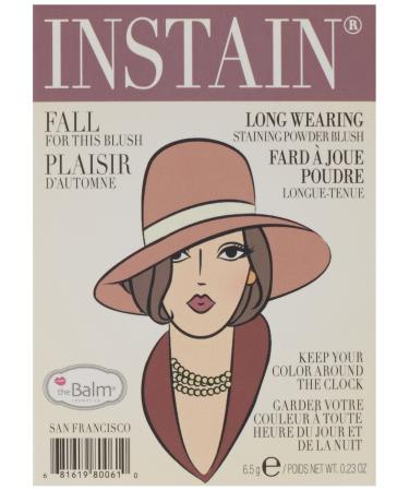 theBalm INSTAIN Blush in Pinstripe - Long-Lasting Pigmented Cheek Color - Buy Online on GoSupps.com
