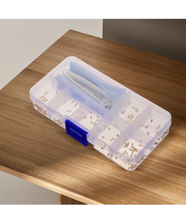 Lurrose Glasses Repair Set - Rimless Bracket Seal Parts Nose Pads & Gold-Plated Screw Tool Box | International Shipping - Buy Online on GoSupps.com