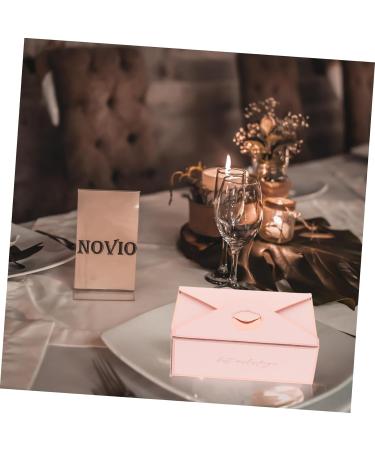 HOMSFOU 20 Pcs Candy Gift Box Birthday Gift Boxes Retro Decor Pink Decor Chocolates Wedding Party Favor Boxes Cupcake Holder Stand Container Bags Pink Paper Baby Personality Small Envelope 1 count (Pack of 1) Pink - Buy Online on GoSupps.com