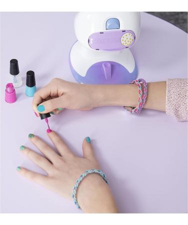 GO Glam Nail Stamper Deluxe Salon with Dryer - 3 Bonus Patterns, 2 Nail Polishes - Amazon Exclusive - Buy Online on GoSupps.com