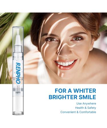 RENPHO Teeth Whitening Pens 3 Pack - Professional 35% Carbamide Peroxide Gel for Sensitive Teeth - No Sensitivity, Painless, Easy to Use - 20+ Uses - Buy Online on GoSupps.com