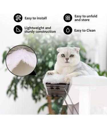 Topmart Window Sill Cat Perch - Large Cat Window Seat and Bed for Ultimate Kitty Comfort - Buy Online on GoSupps.com
