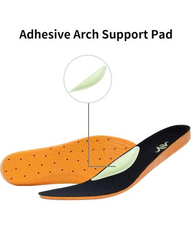 Womens Walking Shoes with Arch Support | Orthotic Sneakers for Plantar Fasciitis | Pain Relief Tennis Shoes 7.5 White/Grey - Buy Online on GoSupps.com