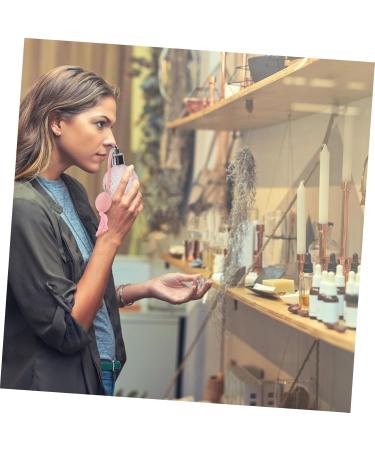 POPETPOP 1pc Air Bag Perfume Bottle Delicate Perfume Bottle Refillable Perfume Container Spray Empty Perfume Bottle Portable Terrarium Perfume Sub Bottle Vial Glass Crystal Pink - Buy Online on GoSupps.com