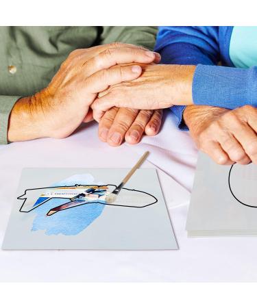 20 Reusable Water Painting Toys for Dementia & Alzheimer's - Ideal Activities for Seniors | Thoughtful Gifts for Patients - Buy Online on GoSupps.com