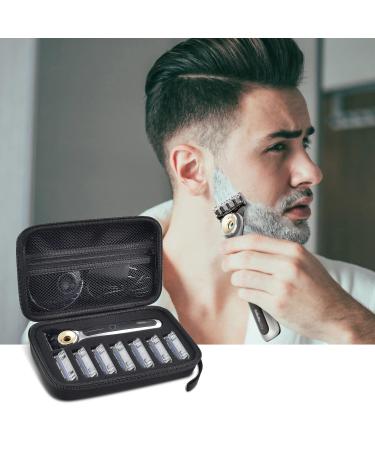 Travel Case Compatible with Gillette Heated Razor for Men Starter Shave Kit Storage Holder for Blade Refills Clipper Guards Charging Dock and Accessories-Black(Box Only) - Buy Online on GoSupps.com