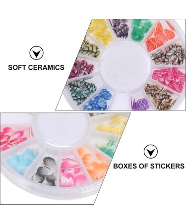 Milists 8 Boxes Soft Ceramic Nail Slices - DIY Resin Fruit Flatback for 3D Nail Art - Perfect for Homemade Polymer Creations - Buy Online on GoSupps.com