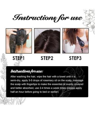 Odavom Rosemary & Mint Hair Oil - Moisturizing Solution for Fine Hair & Hair Loss | Perfect for Home & Travel - Buy Online on GoSupps.com