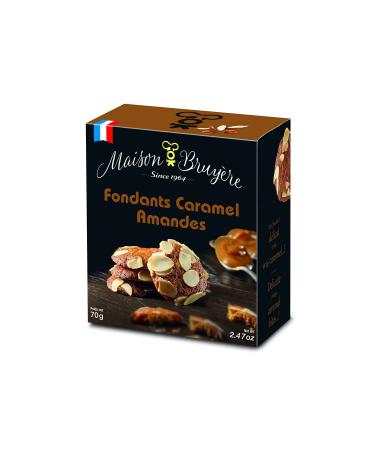 Caramel Almond Fondants: Gourmet artisanal biscuits