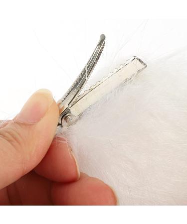 Easter Halloween Cosplay Bunny Rabbit Ear Hair Clip - White TSFJ37 - Buy Online on GoSupps.com