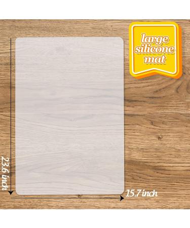 Large Silicone Mat for Crafts  23.4"15.6" Silicone Sheet for Resin Molds  Clay Mat  Paint Mat  Pastry Mat  Placemat  Silicone Mat for Epoxy Resin  Nail Art  Craft Glitter Tumbler Making  Translucent Translucent Common - Buy Online on GoSupps.com