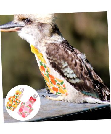 Buy MipCase 4-Piece Washable Parrot Diaper Suit - Soft Breathable Adjustable Outdoor Costumes for Birds - Buy Online on GoSupps.com