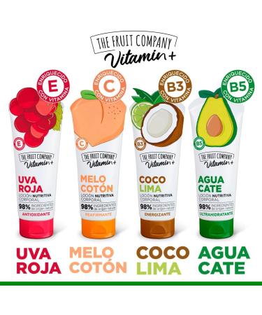 The Fruit Company Vitamin+ Nutritious Firming Lime Coconut Body Lotion 200ml - Buy Online on GoSupps.com
